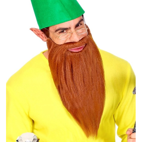 Barba pitic lunga maro - imagine 9